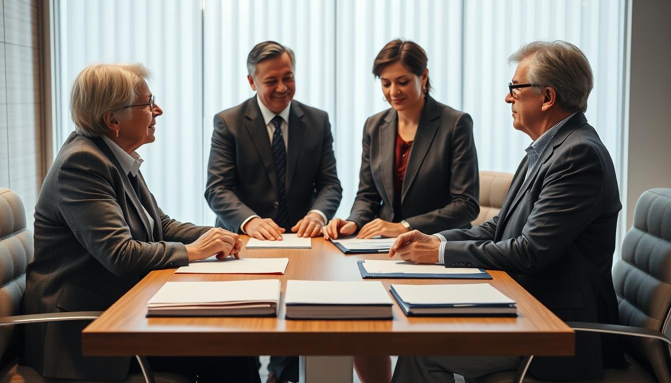 Senior legal support team